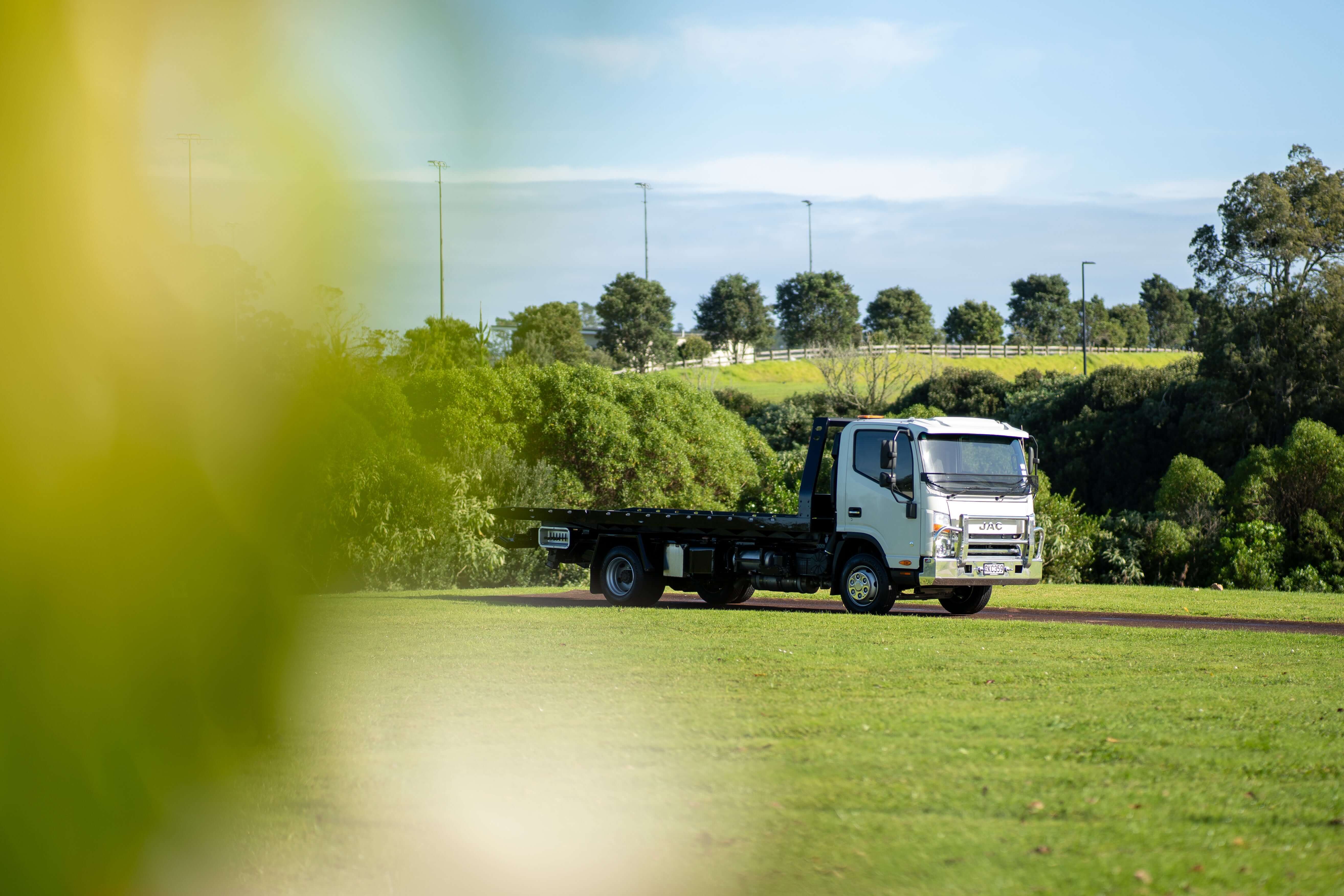 JAC light truck lineup from the 2026 New Zealand range, diesel and electric models