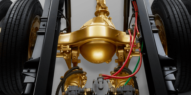 JAC truck rear axle and differential housing