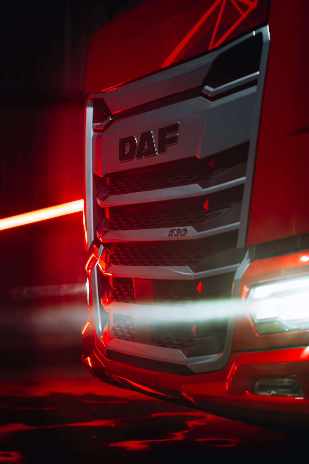 Aerodynamic details on a New Generation DAF