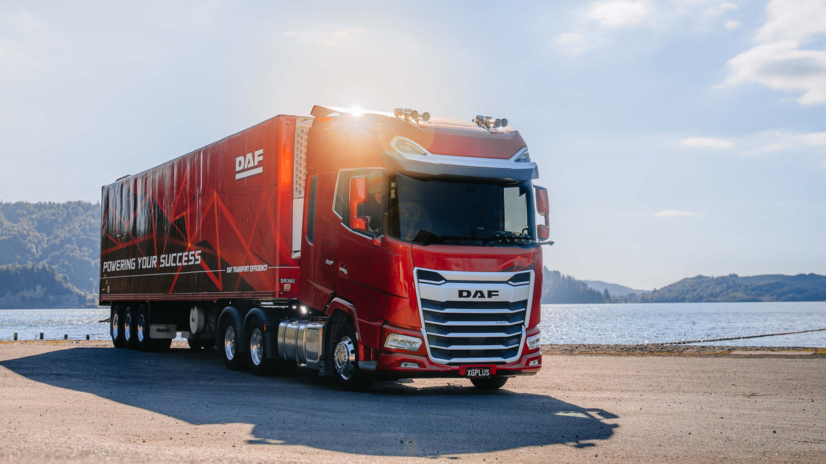 New Generation DAF Roadshow experience with trucks, simulator and customers